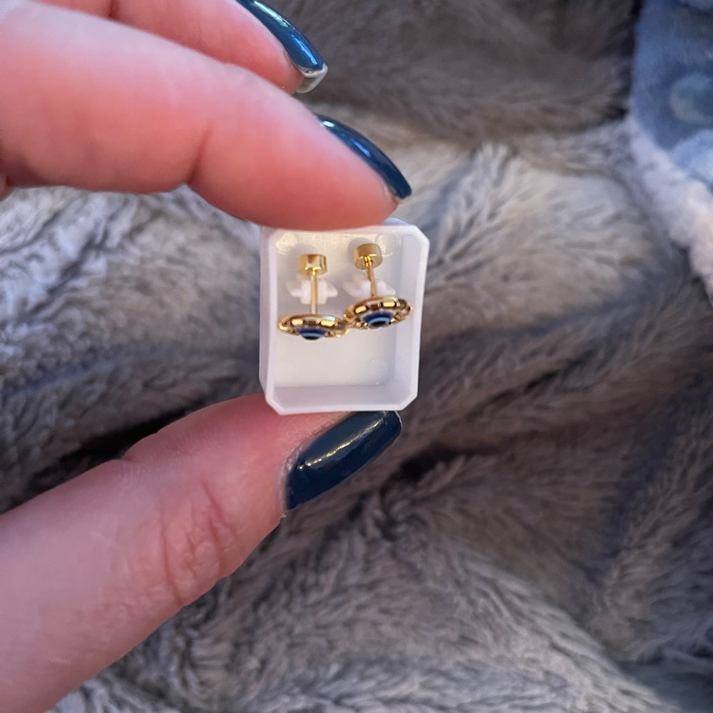 evil eye earrings